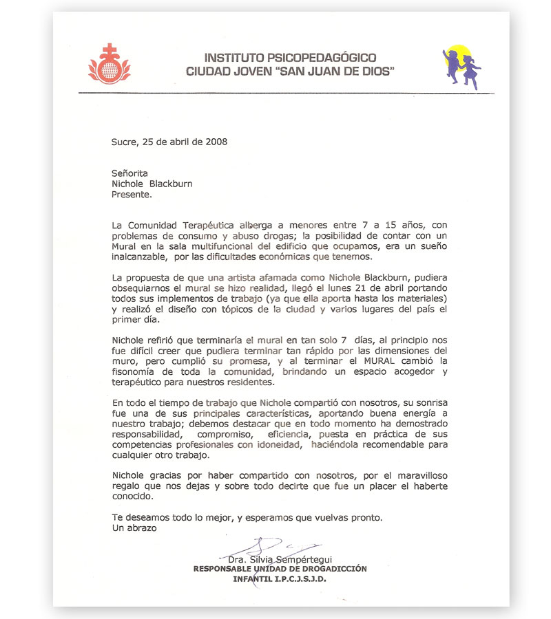 Thank You Letter 3